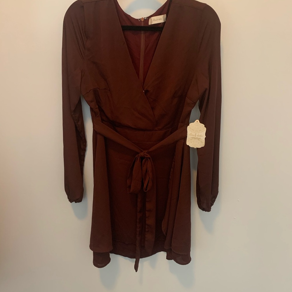 NWT Burgundy Altar’d State Dress
